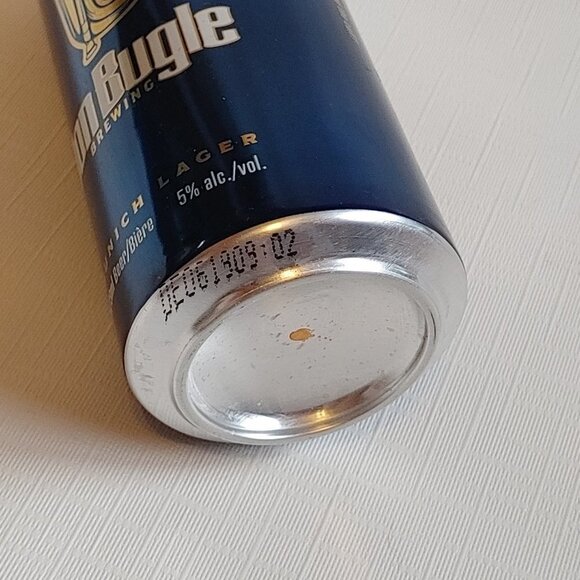 DISCONTINUED Von Bugle Munich Lager Beer Can EMPTY Steam Whistle Brewing - Picture 2 of 5